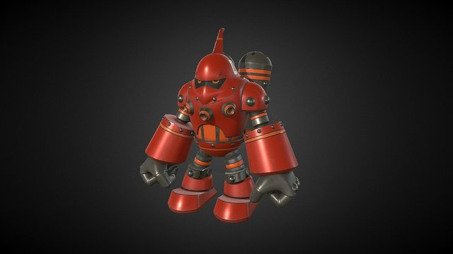 Robot - Combat-r-zero 3D Model