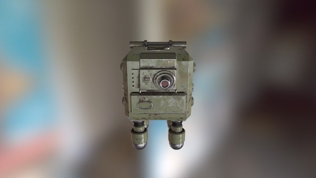 crawl　/  クロールちゃん 3D Model
