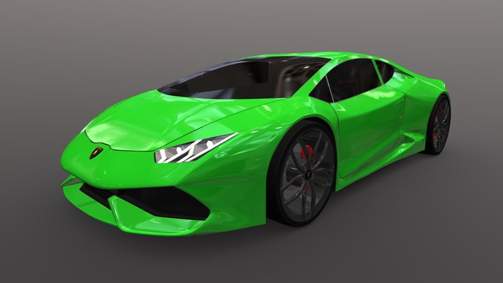 Lamborghini-huracan 3D models - Sketchfab