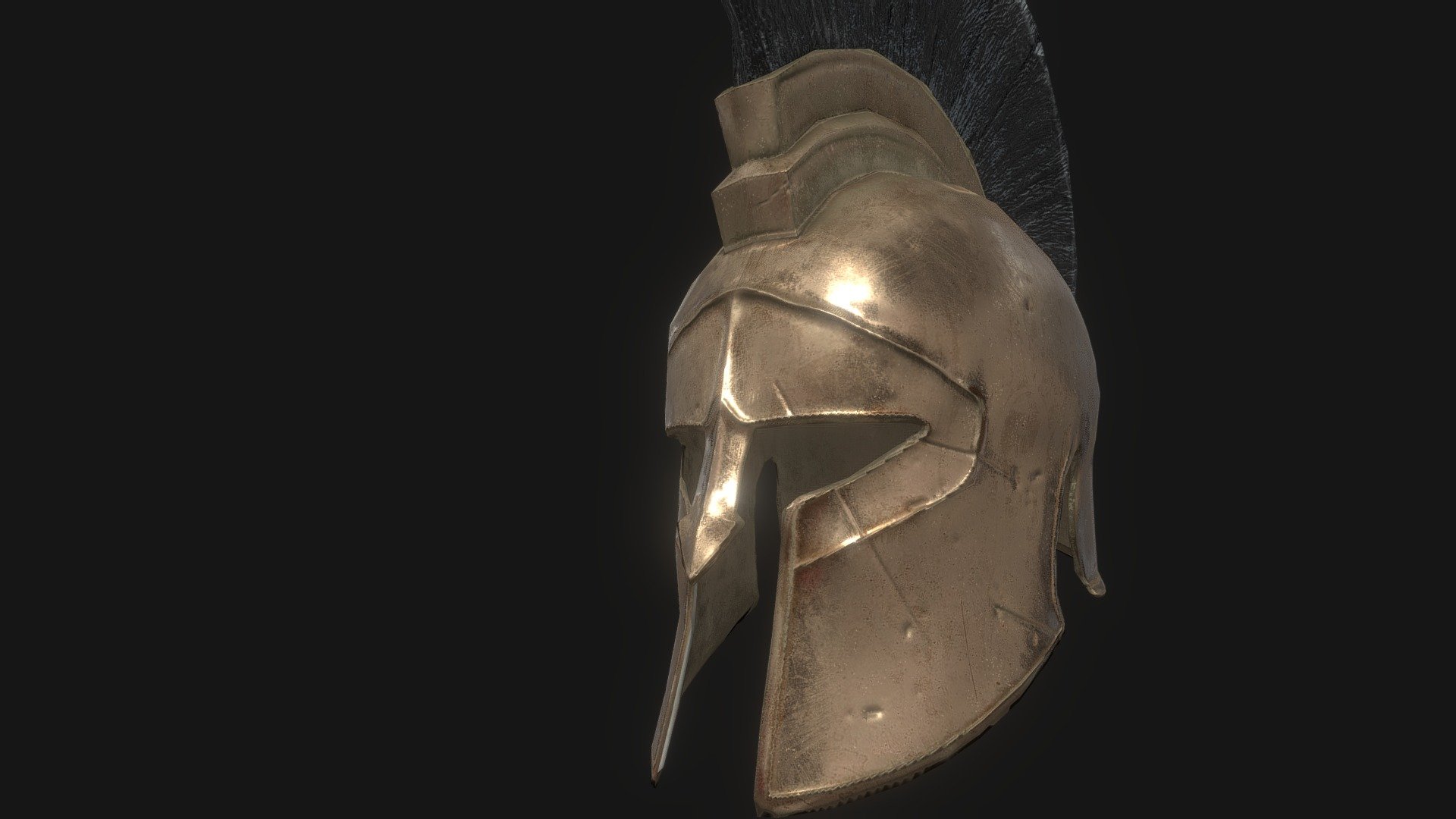 PBR Spartan Helmet - Download Free 3D model by Ferocious Industries ...