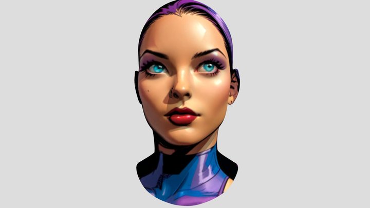 psylocke 3D Model