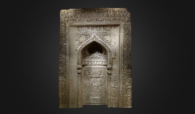 Stucco Mihrab, National Museum of Iran 3D Model