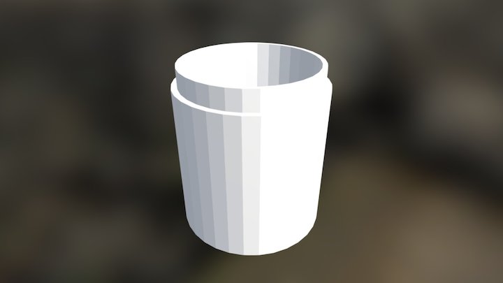 Small Jar w/o Lid 3D Model