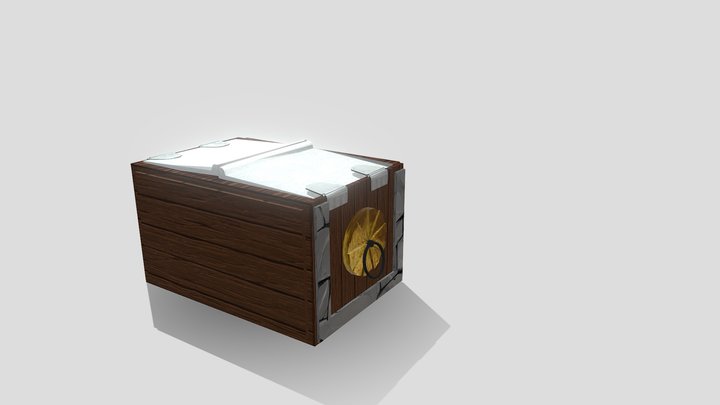 Fantasy chest 3D Model