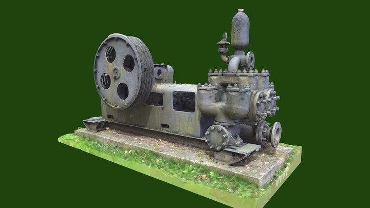 Pompa Parowa Worthington / Worthington type pump 3D Model