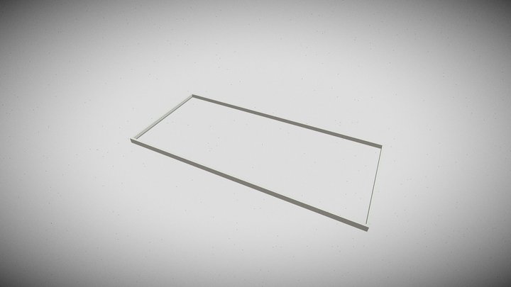 lisas walnut frames v1 3D Model