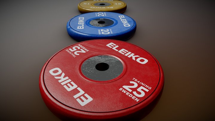 Weightlifting Bumper Plates – Modèle 3D gratuit STL