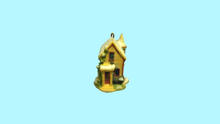 Santa's House Coca Cola ornament (1996) 3D Model