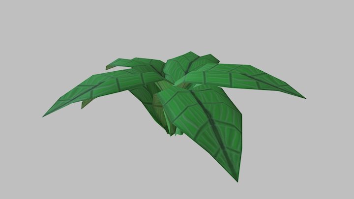 Shrubbery Bush 3D Model