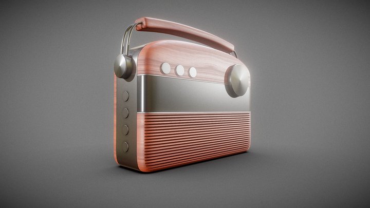 Marshall Acton III 3D model - Download Electronics on