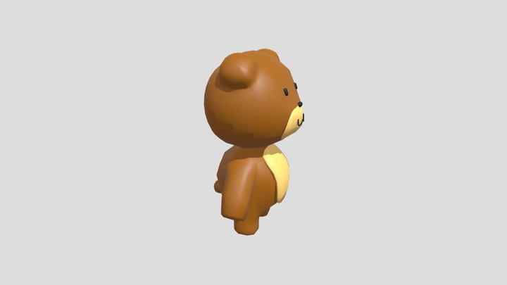 Cus Bear 3D Model
