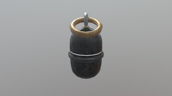 Warhammer 40,000 - Krak Grenade 3D Model