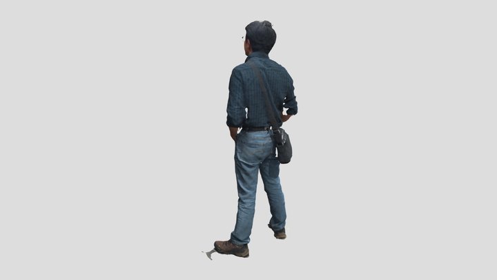 Hugui_e_textured_mesh_glb 3D Model