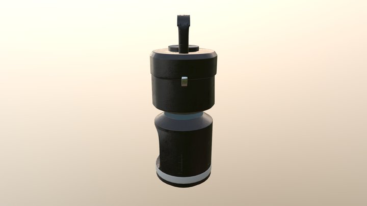 CAGD 330 Sci-Fi Crate 3D Model