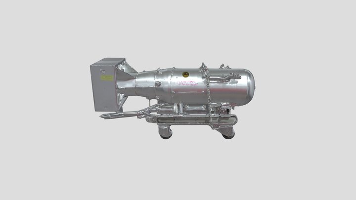 Nuclear bomb free(atomic k900 with roll) 3D Model