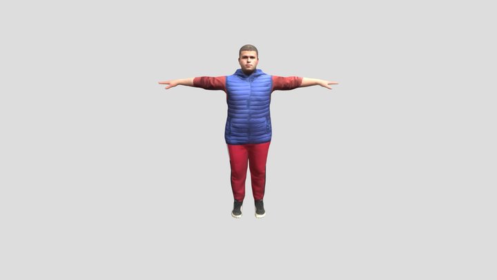 Rida sidi ben ali bleu 3d 2022 – Free 3D Model STL