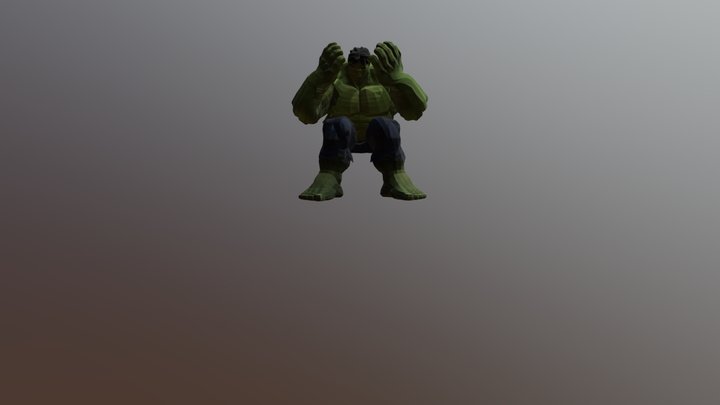 Hulk Traurig 3D Model