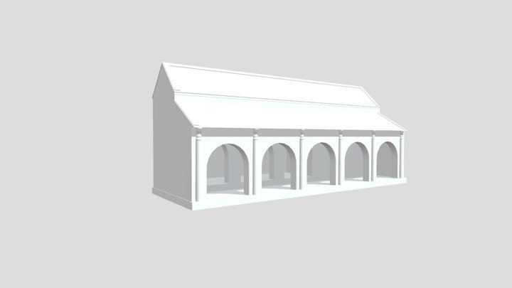 Pavilion in Chantharakasem National Museum 3D Model