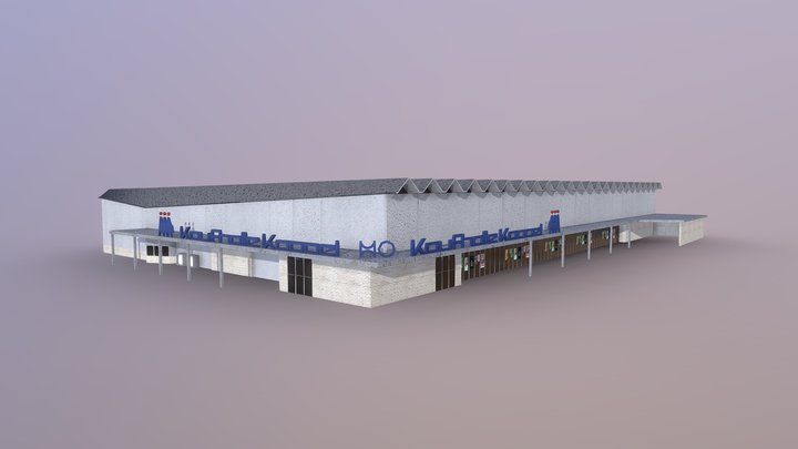 Kaufhalle Kappel, Chemnitz 3D Model
