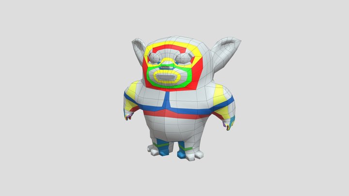 Retro Carlos 3D Model