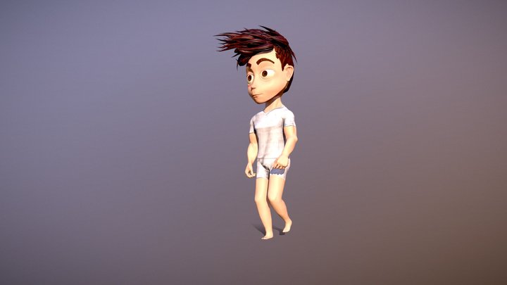 Walking 3D Model