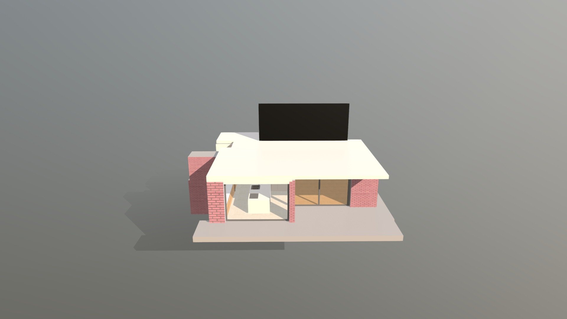Home interior design 2 - 3D model by rikdemaeyer [2226119] - Sketchfab