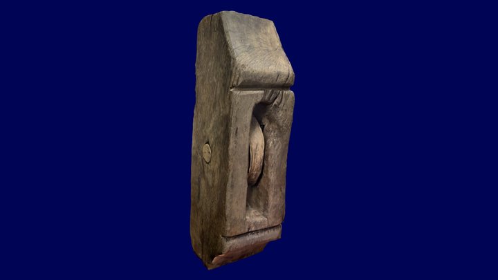 Cheek block (schildpadblok) NE81-84 3D Model