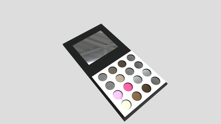 Make-up palette 3D Model