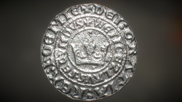 Old Coin Test2 3D Model