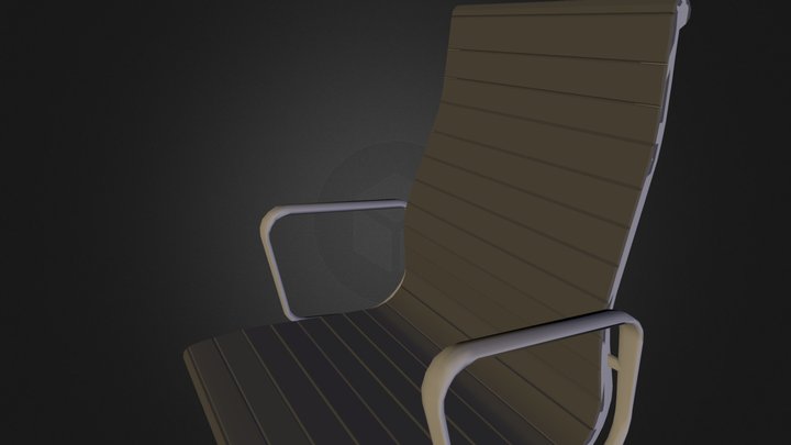 HMI_Eames_Aluminum_Executive_Chair_3D 3D Model