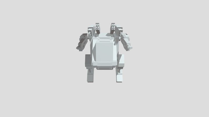 Second Mech Wip 3D Model