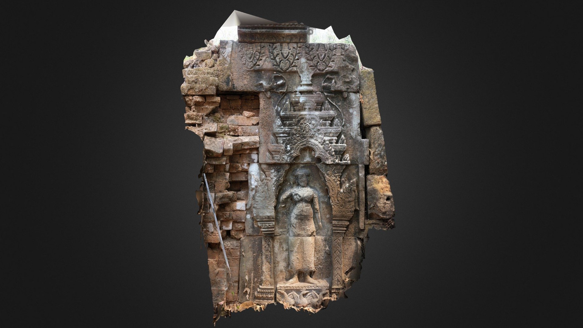 Prasat Khnar, "trident"