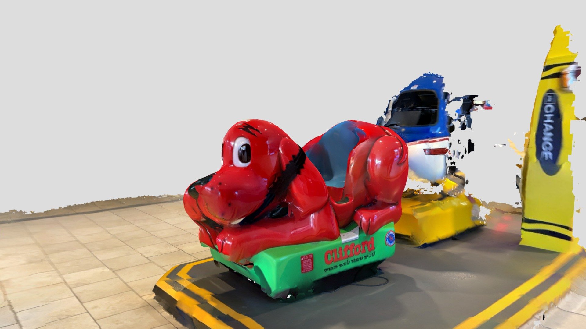 Livingston mall - Red Dog (Lidar test)