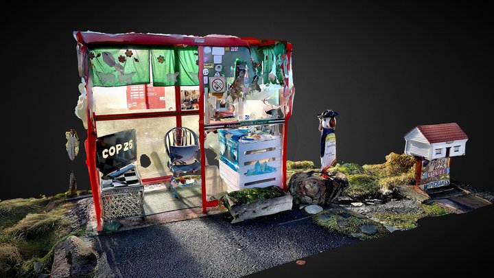 Bobby’s Bus Stop 3D Model