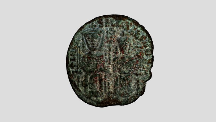 Byzantine coinage 3D Model