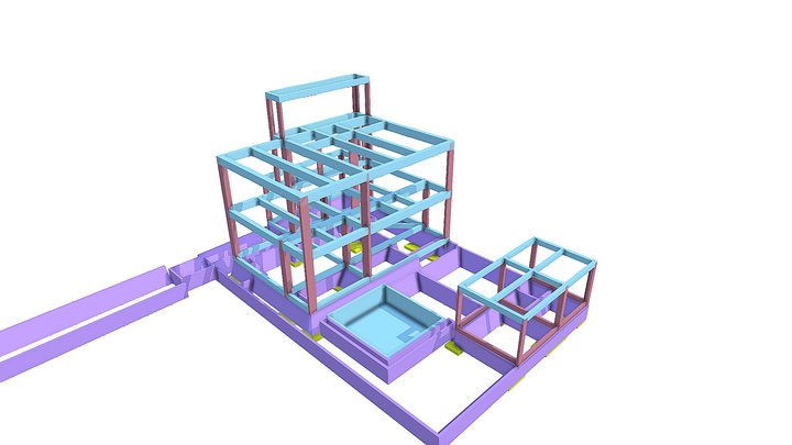 HOUSE KELB - RFC FRAME MODEL 3D Model