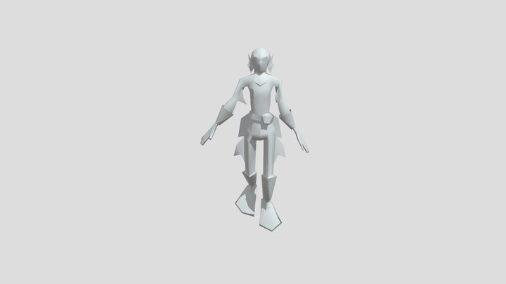Lowpolycharacter-test 3D Model