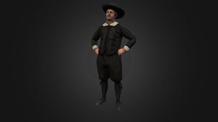 Fat Men 3D Model