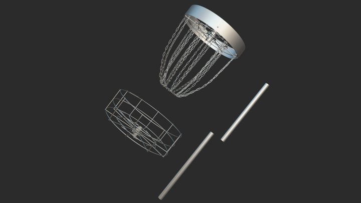 Basket Parts 3D Model