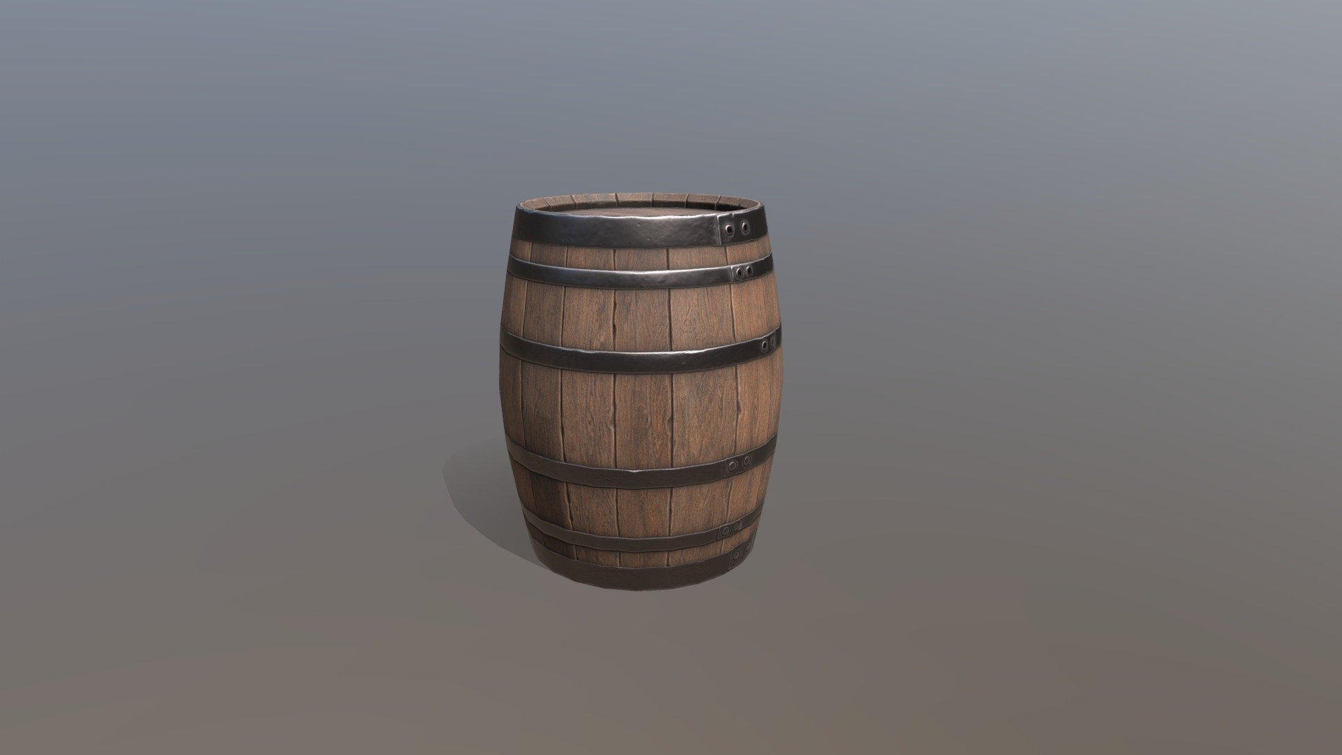 Wooden Barrel