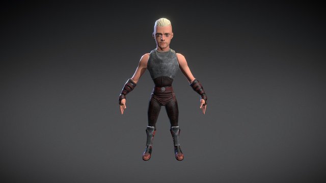 Medieval Character 3D Model