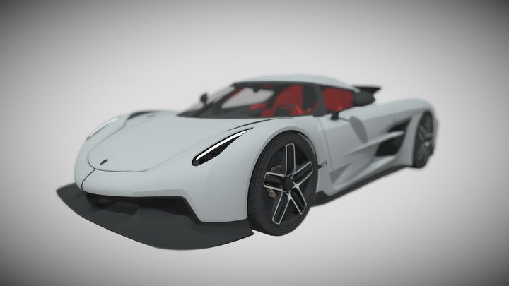 Koenigsegg Jesko Absolut - $7 3D Model