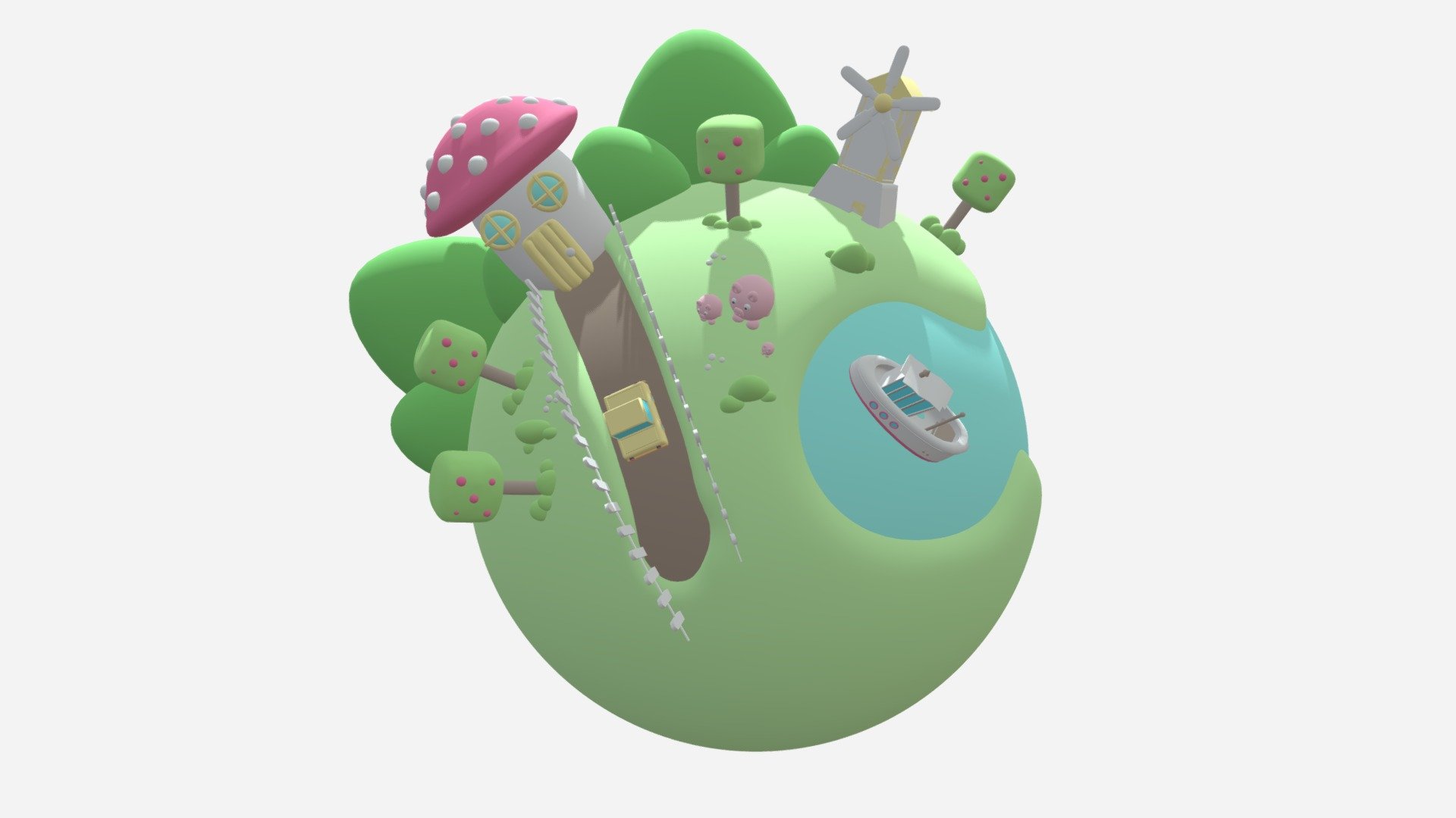 3D Modeling: Create a Clay World