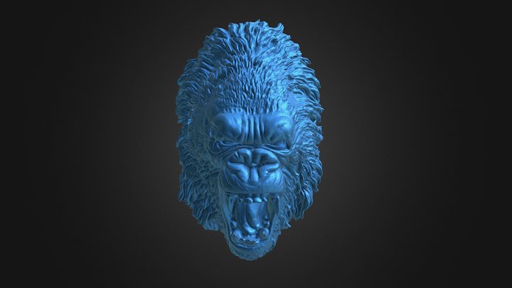 King Kong 3D Scan 3D Model