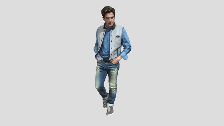 Casual Street Style – Modello 3D gratuito STL