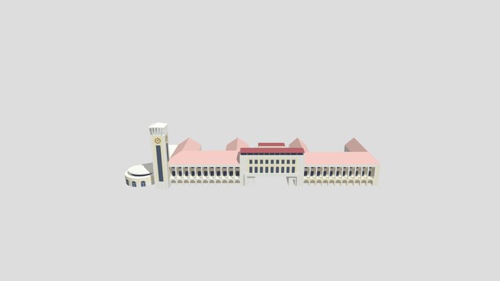 Porto De Luanda 3D Model