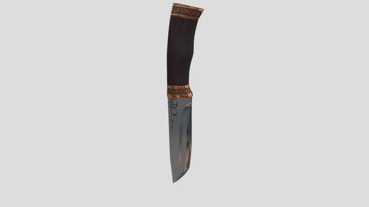 Нunting knife 3D Model