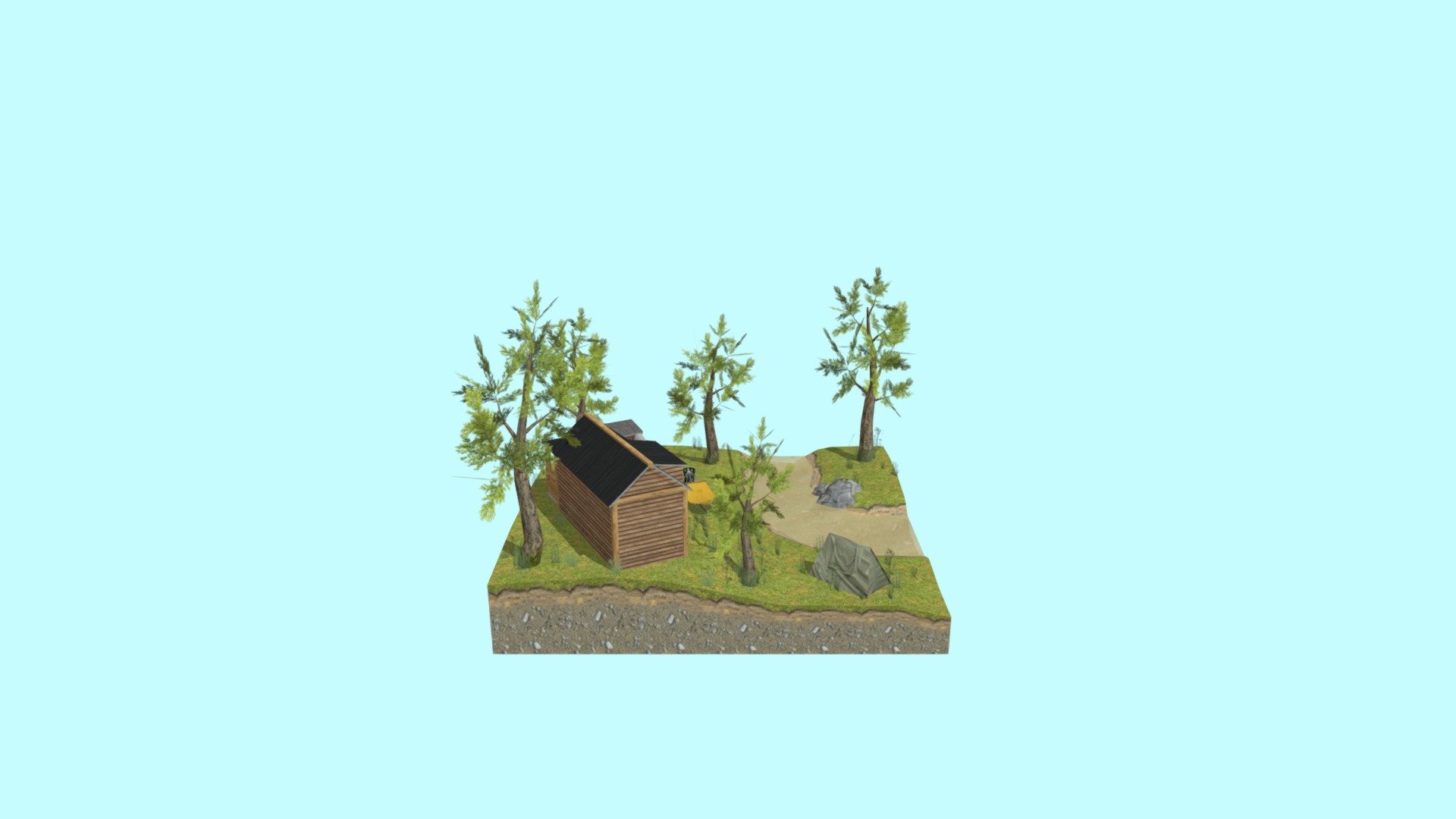 [DAE] Diorama Assignment - Eco House