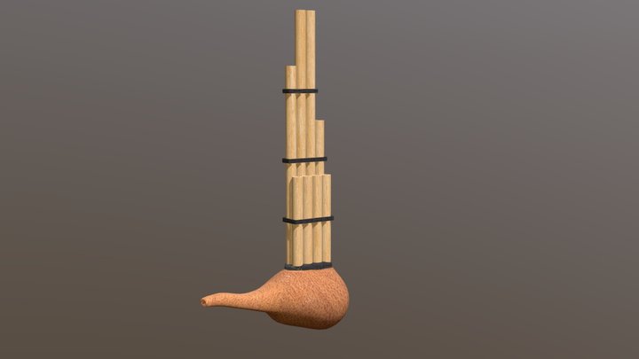 Engkerurai Iban Sarawak 3D Model