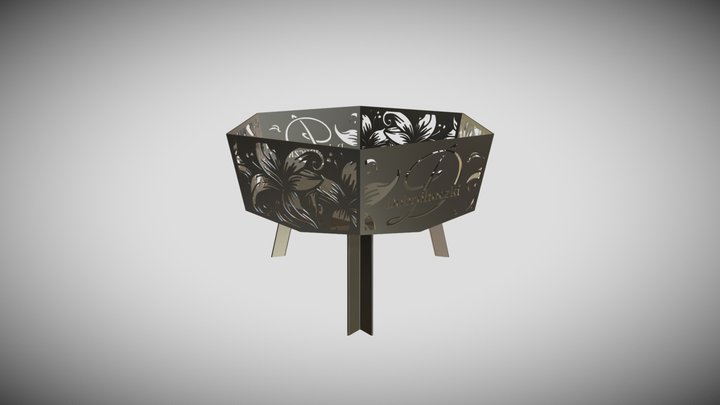 Hexpit Lilies 3D Model